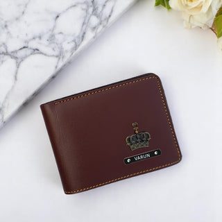 Personalized Premium Leather Men's Wallet.