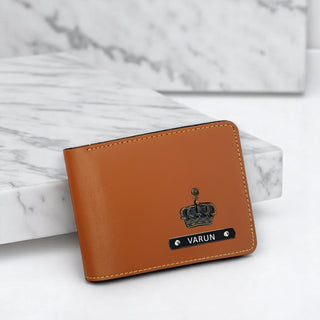 Personalized Premium Leather Men's Wallet.