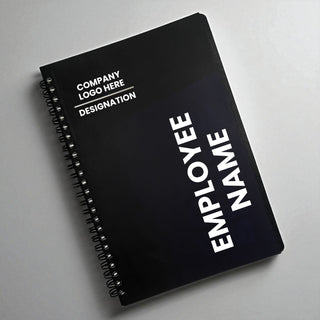 Spiral Diary A5 – Custom Notebook with Employee Name & Company Logo