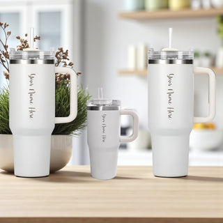 Custom Name Engraved –Family Tumbler Set | Trio Gift Set