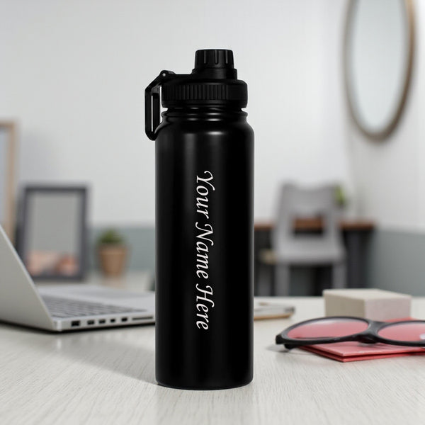 Customized Steel Water Bottle 800 ml – Custom Name