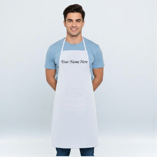 Personalized Unisex Chef Apron With Name/Quote/Wishes/Message Printed.