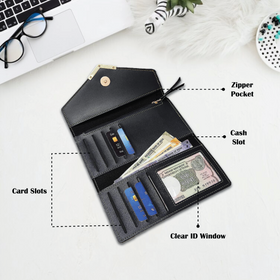 Personalized Women's Leather Premium Clutch